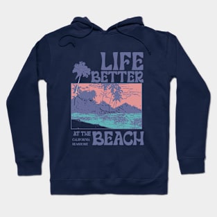 Retro Beach California Hoodie